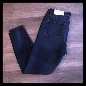 Brand new Loft denim leggings; size 10; tags on